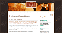 Desktop Screenshot of henrysbakery.com.au