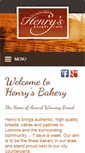 Mobile Screenshot of henrysbakery.com.au